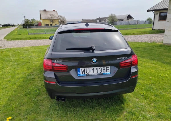 BMW Seria 5 cena 74500 przebieg: 222000, rok produkcji 2015 z Zabrze małe 254